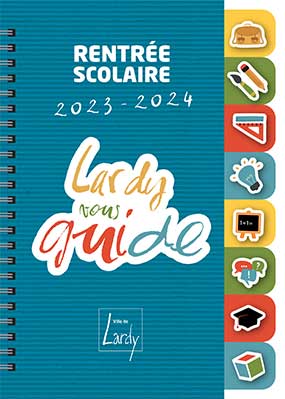 Couverture Guide de la rentrée scolaire 2023-2024